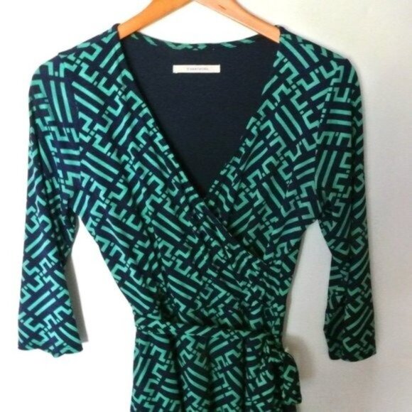 41 Hawthorn Renesme Jersey‎ Faux Wrap Dress Medium - Picture 7 of 14